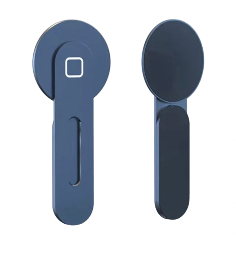 Metal Expansion Phone Stand for Laptop and Tesla Vehicles - Magnetic Folding Phone Holder with 15W Fast Charger