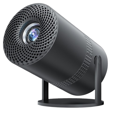 Salange P300 Mini Portable Projector - 4K 8K Video Decoding, 720P HD, Android 11, Wi-Fi, BT 5.1