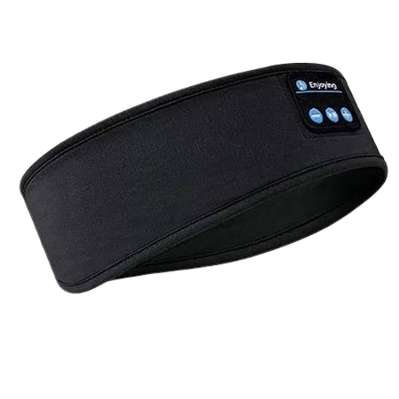 Bluetooth Sleep Headband – Wireless Headphones, Built-In Speakers, Comfortable Fabric, 10-Hour Battery Life